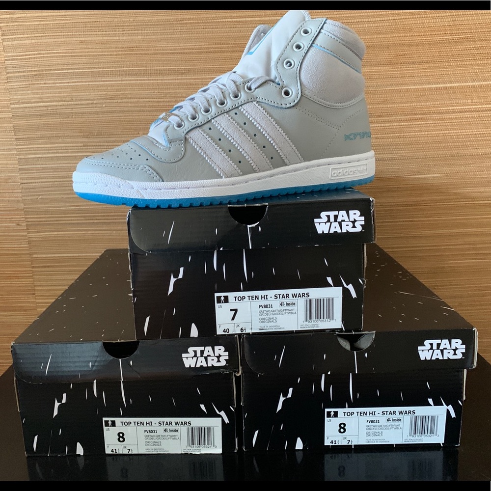 Adidas TOP TEN HI STAR WARS OBI WAN KENOBI SHOES
